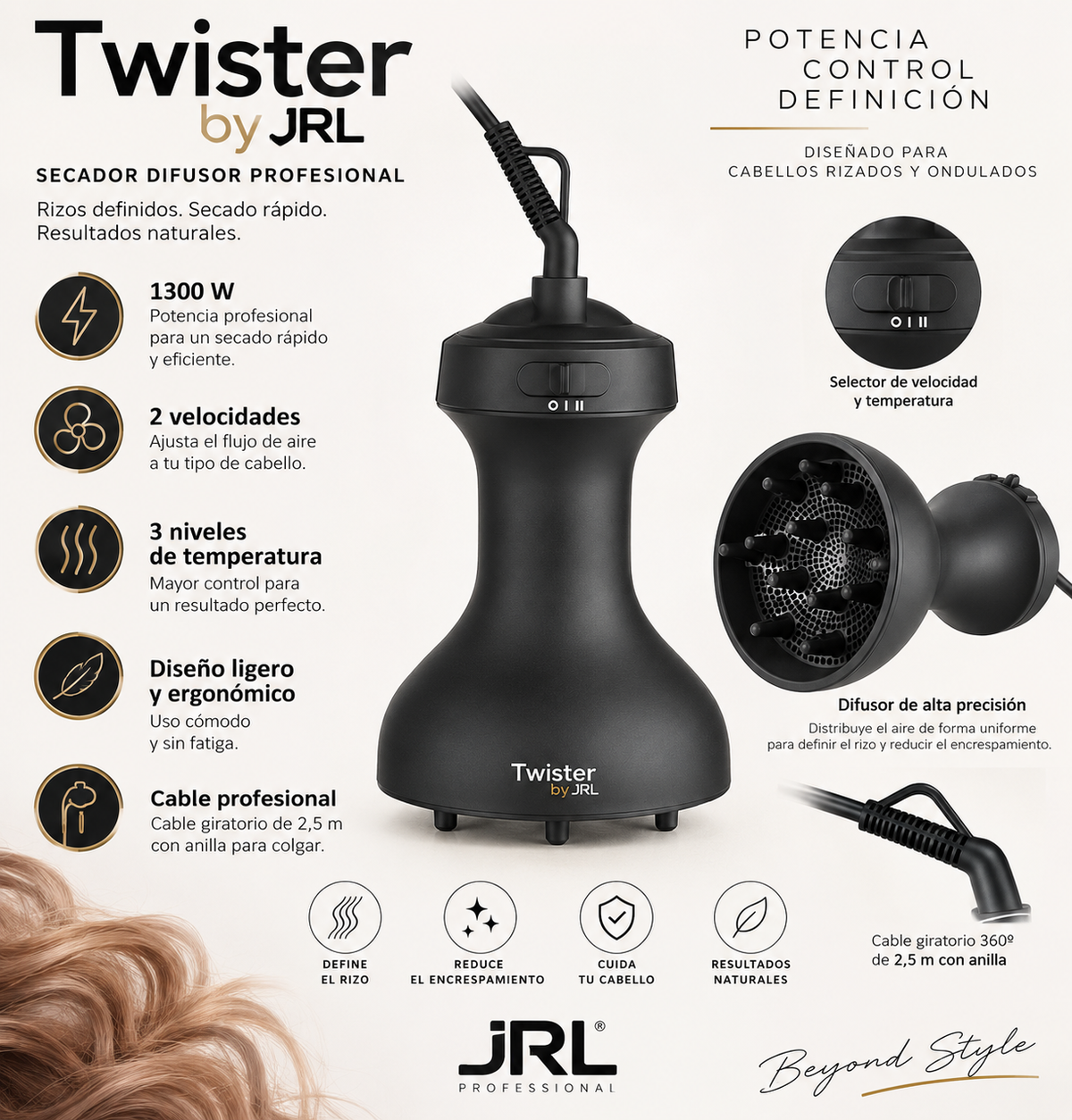 TWISTER CURLY PLUS