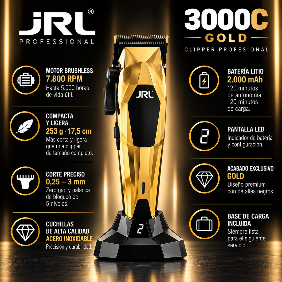 JRL 3000 C GOLD EDITION