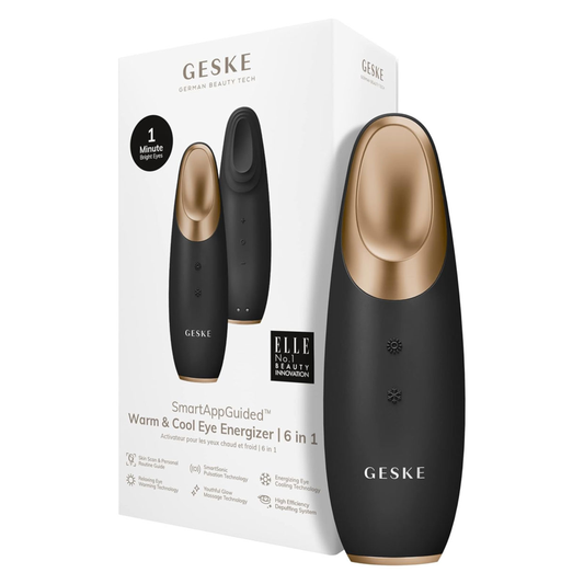 GESKE |MASAJEADOR DE OJOS CONT ECNOLOGÍA DE ENFRIAMIENTO Y CALENTAMIENTO