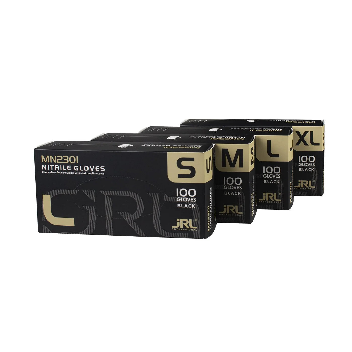 JRL GUANTES NITRILO NEGRO