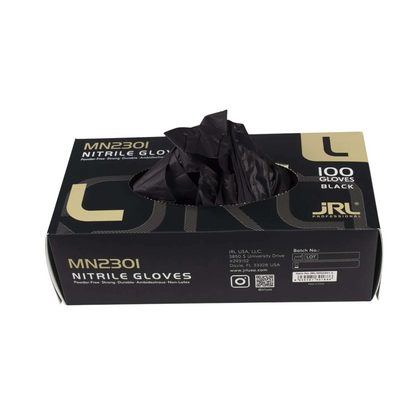 JRL GUANTES NITRILO NEGRO